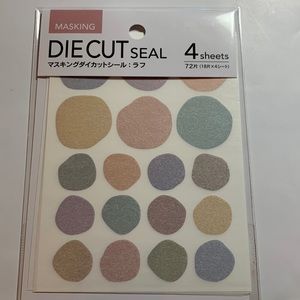 Shape stickers multicolor 4 sheets - 2 packs